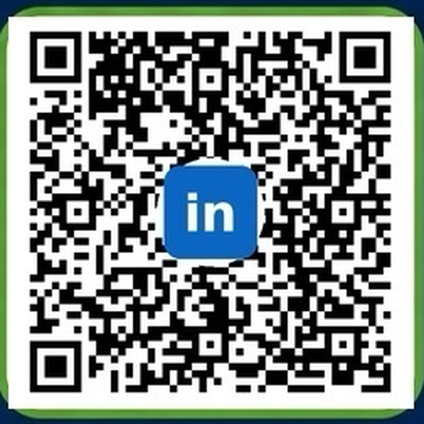 QR code to Mark A. Cunningham's LinkedIn profile